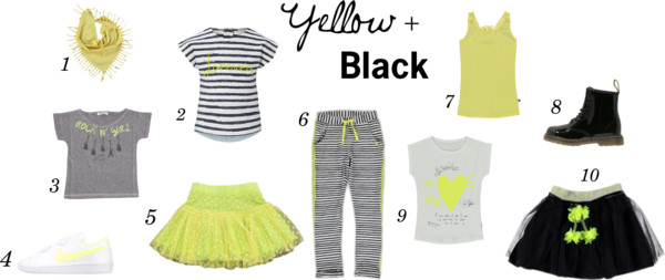 Yellow + Black