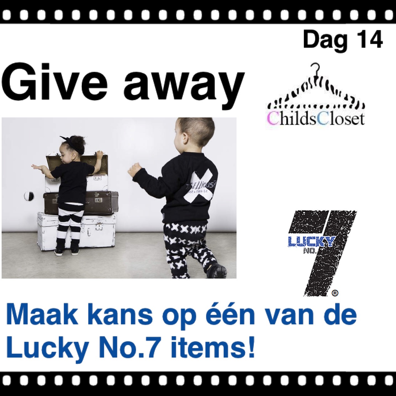 Give away dag 14: Win een Lucky No.7 outfit!