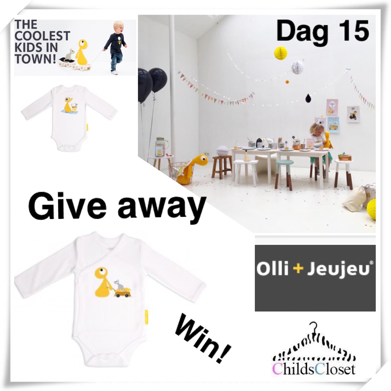 Give away dag 15: Olli + Jeujeu, te leuk om niet weg te geven