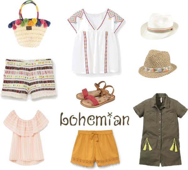 Bohemian meisjes kleding