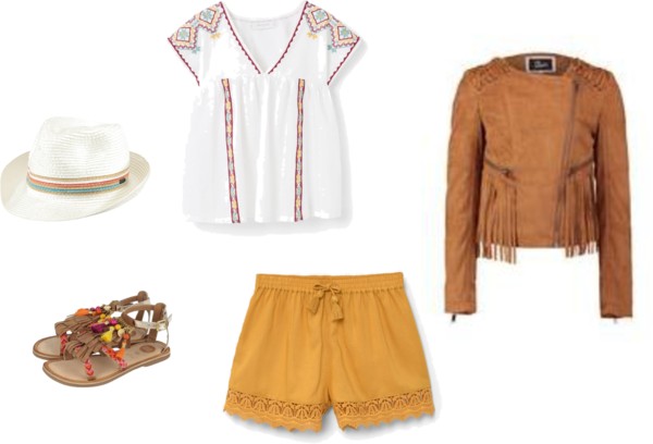 Een boho outfit of the day